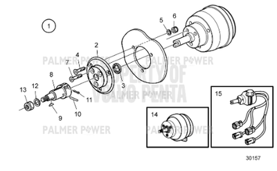 Order VOLVO PENTA 23284187 Steering Wheel Hub Order VOLVO PENTA 23284187 Steering Wheel Hub