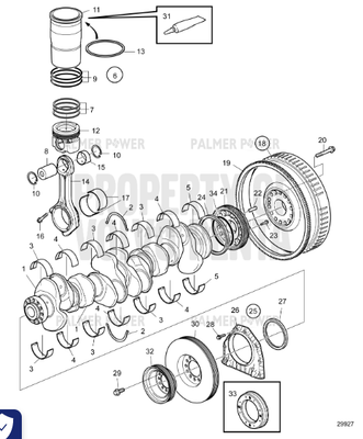 Order VOLVO PENTA 23291408 Connecting Rod | Connecting Rod Order VOLVO PENTA 23291408 Connecting Rod | Connecting Rod