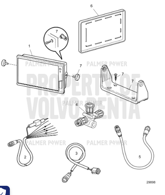 Order VOLVO PENTA 23316639 Mounting Kit