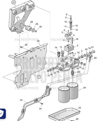 Order VOLVO PENTA 23336365 Spill Plate