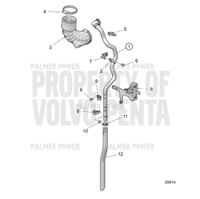 Order VOLVO PENTA 23785468 Bracket
