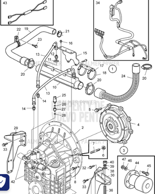 Order VOLVO PENTA 23542469 Adapter