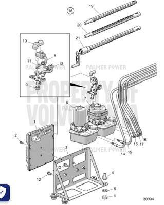Order VOLVO PENTA 23544550 Insulator