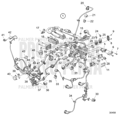 Order VOLVO PENTA 23582301 Wiring Harness