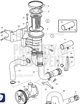 Order VOLVO PENTA 23584113 Bracket Order VOLVO PENTA 23584113 Bracket