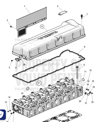Order VOLVO PENTA 24426723 Expansion Plug
