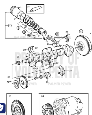 Order VOLVO PENTA 270128 Big-End Bearing Kit Order VOLVO PENTA 270128 Big-End Bearing Kit