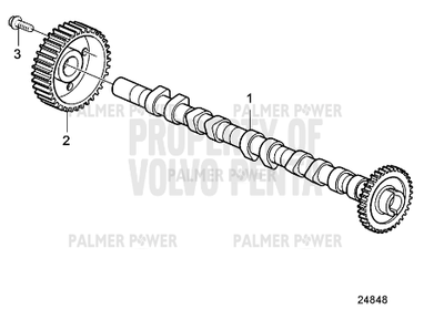 Order VOLVO PENTA 30750759 Camshaft | Exhaust Order VOLVO PENTA 30750759 Camshaft | Exhaust