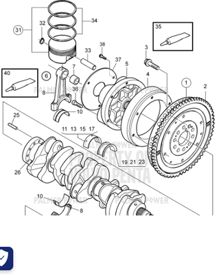 Order VOLVO PENTA 31316543 Flange Bearing Order VOLVO PENTA 31316543 Flange Bearing