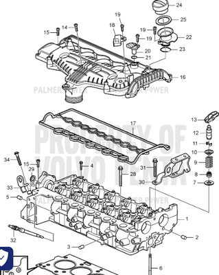 Order VOLVO PENTA 31330189 Oil Filler Pipe