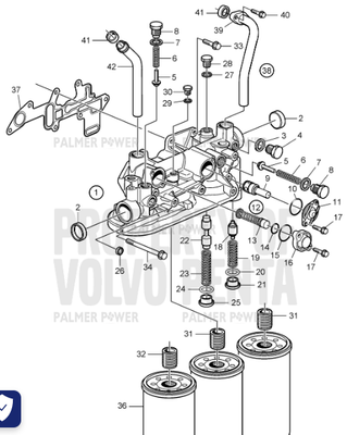 Order VOLVO PENTA 3161224 Pipe