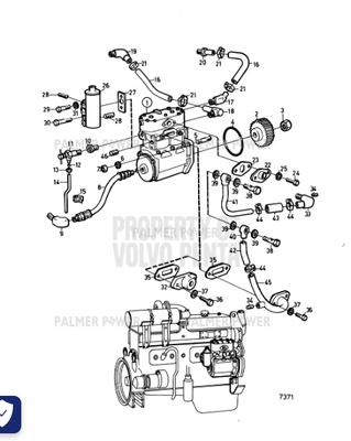Order VOLVO PENTA 332262 Reduction Nipple