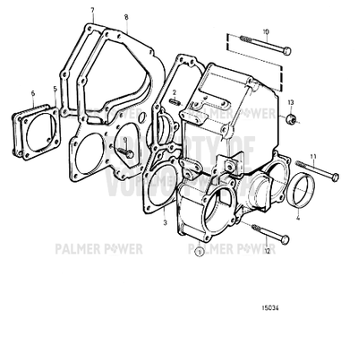 Order VOLVO PENTA 3580373 Timing Gear Casing