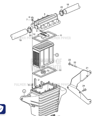 Order VOLVO PENTA 3581025 Bracket