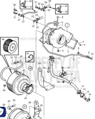 Order VOLVO PENTA 3581191 Turbocharger