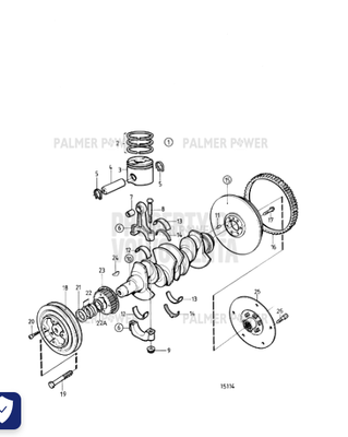 Order VOLVO PENTA 3581328 Crankshaft Order VOLVO PENTA 3581328 Crankshaft