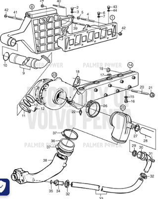 Order VOLVO PENTA 3581474 Hose