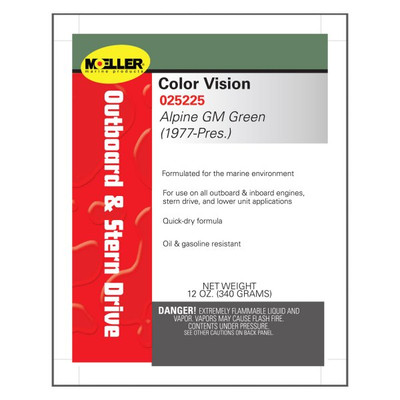 Order MOELLER 25225-MOE Green Eng Enamel (225Sp) Order MOELLER 25225-MOE Green Eng Enamel (225Sp)