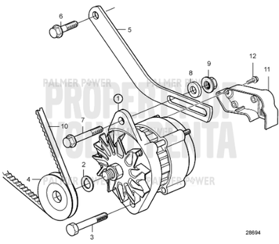 Order VOLVO PENTA 3583616 Pulley