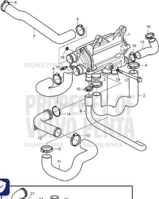 Order VOLVO PENTA 3584330 Hose | Therm. Housing Order VOLVO PENTA 3584330 Hose | Therm. Housing