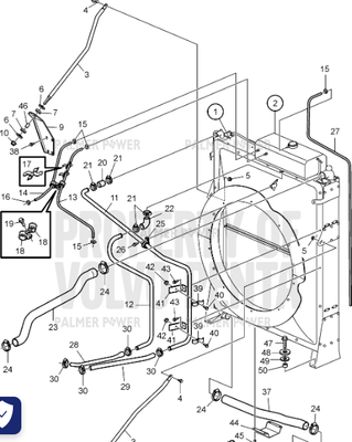 Order VOLVO PENTA 3594760 Hose