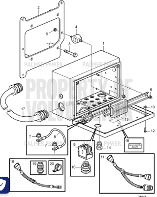 Order VOLVO PENTA 3594783 Bracket