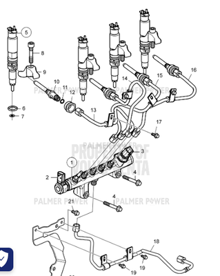 Order VOLVO PENTA 3801815 Injector, Reman