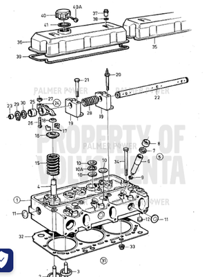 Order VOLVO PENTA 3803099 Cylinder Head