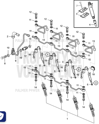 Order VOLVO PENTA 3803944 Injector