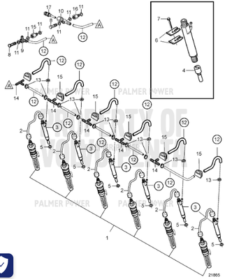 Order VOLVO PENTA 3803968 Injector