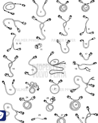 Order VOLVO PENTA 3807043 Extension Cable