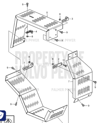 Order VOLVO PENTA 3807201 Fan Guard