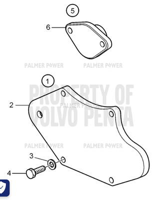 Order VOLVO PENTA 3807366 Kit
