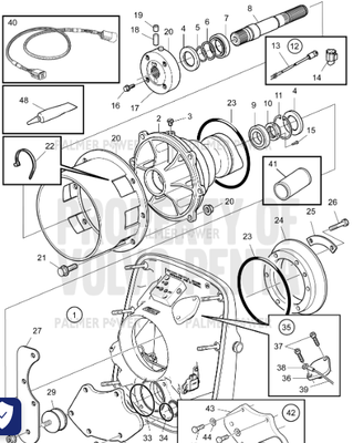 Order VOLVO PENTA 3807443 Tube