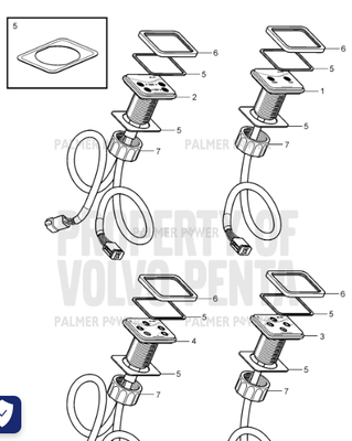 Order VOLVO PENTA 3808131 Frame