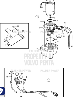Order VOLVO PENTA 3809539 Wiring Harness