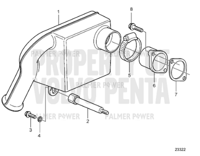 Order VOLVO PENTA 3809667 Gasket
