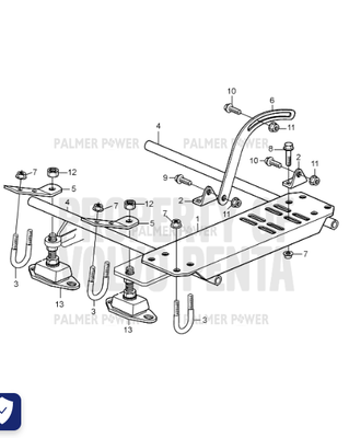 Order VOLVO PENTA 3809860 Bracket