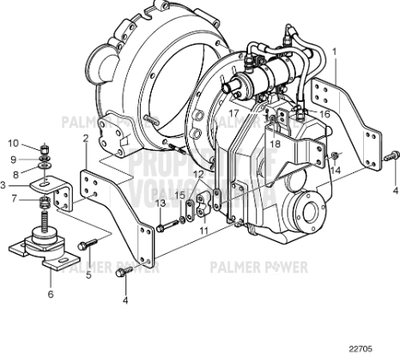 Order VOLVO PENTA 3817414 Bracket