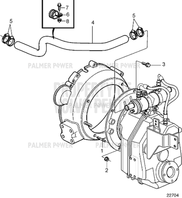 Order VOLVO PENTA 3817420 Hose