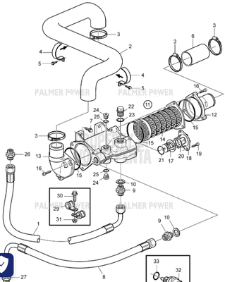 Order VOLVO PENTA 3817425 Hose