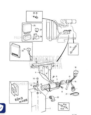 Order VOLVO PENTA 3825151 Intermediate Lever