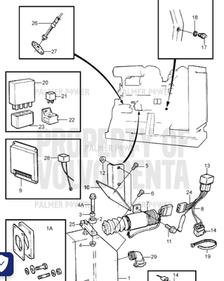 Order VOLVO PENTA 3825233 Mounting Kit Order VOLVO PENTA 3825233 Mounting Kit