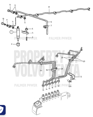 Order VOLVO PENTA 3825248 Injector