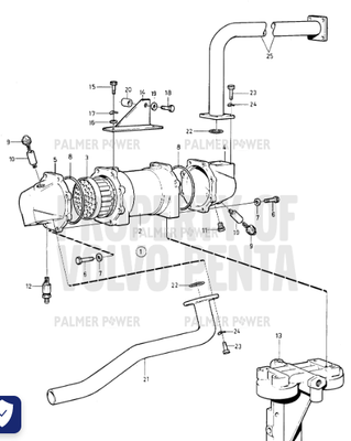 Order VOLVO PENTA 3825450 Coolant Pipe