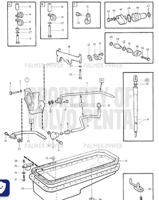 Order VOLVO PENTA 3825486 Tube