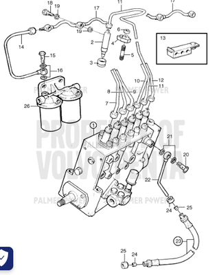 Order VOLVO PENTA 3826025 Delivery Pipe