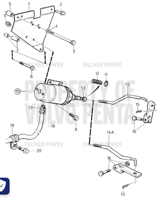 Order VOLVO PENTA 3826105 Pull Rod Order VOLVO PENTA 3826105 Pull Rod