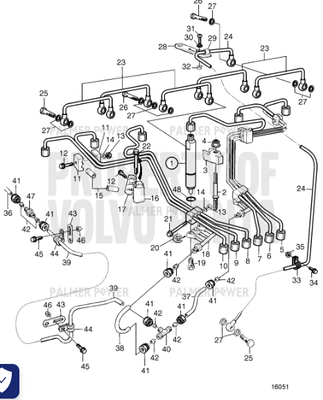 Order VOLVO PENTA 3826755 Tube