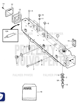 Order VOLVO PENTA 3827486 Exhaust Pipe